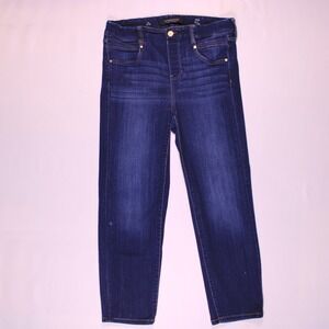 Liverpool Womens Jeans‎ Size 10P/30 Dark Wash The Slim Stretch - (29.5 x 25.25)